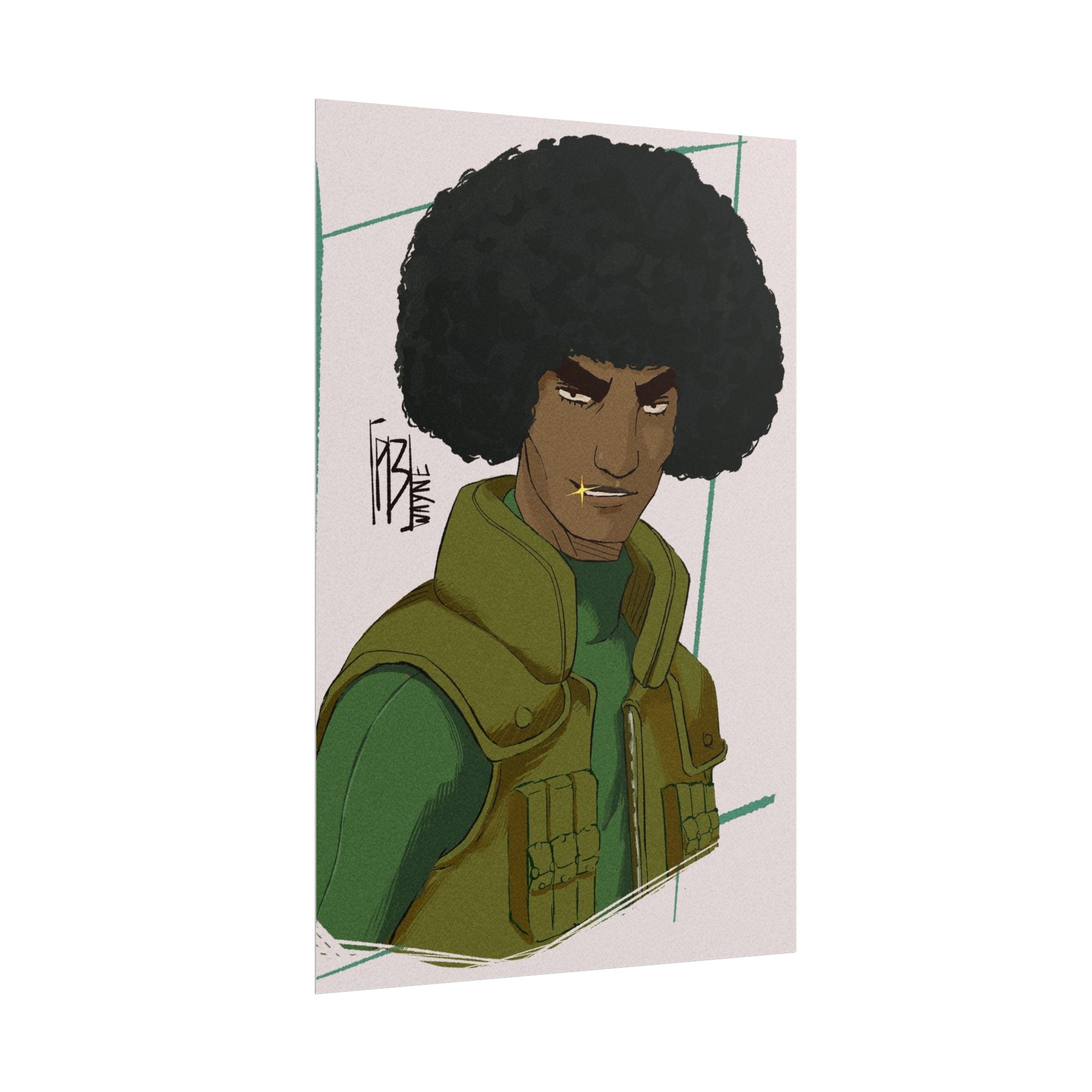 Cool Afro Ninja