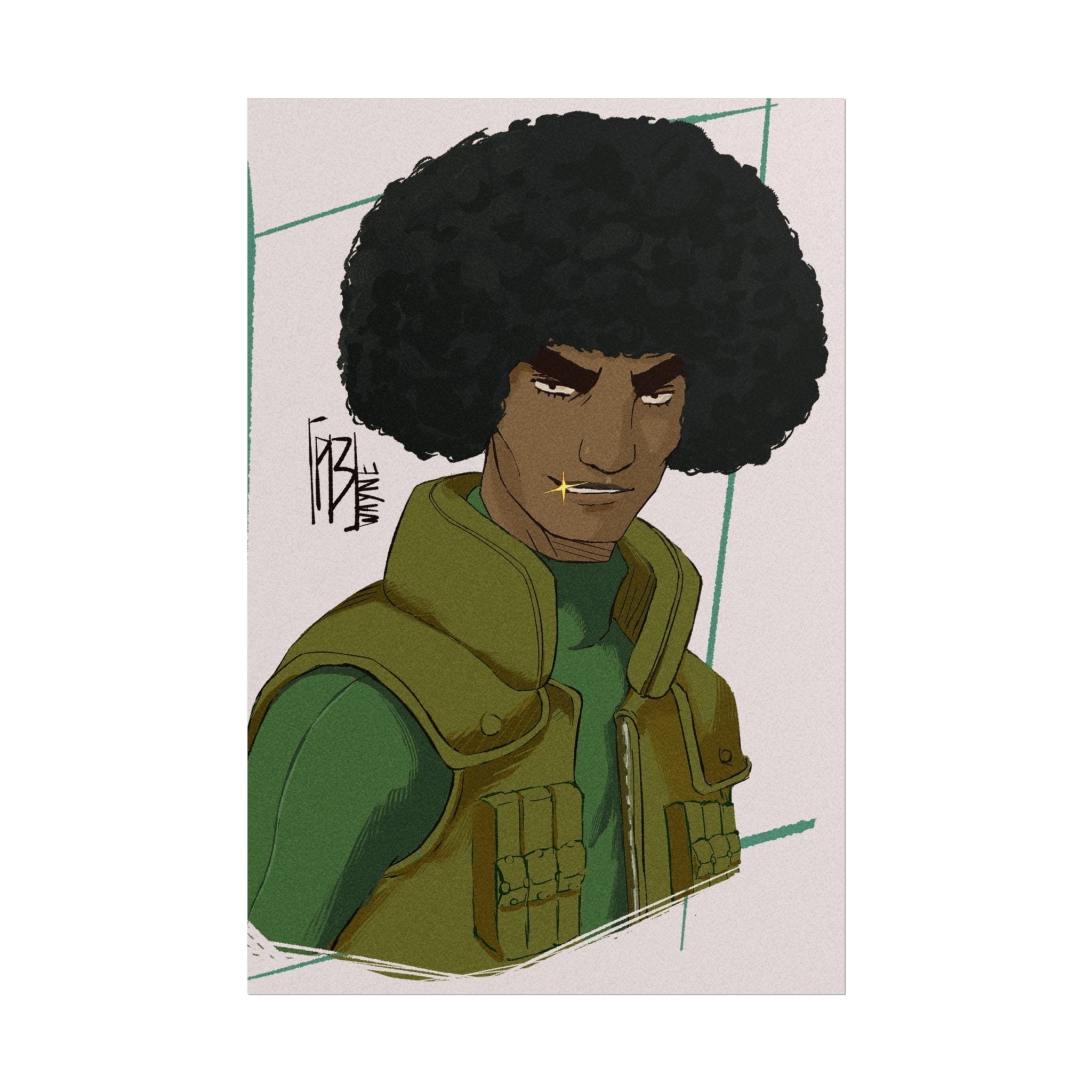 Cool Afro Ninja