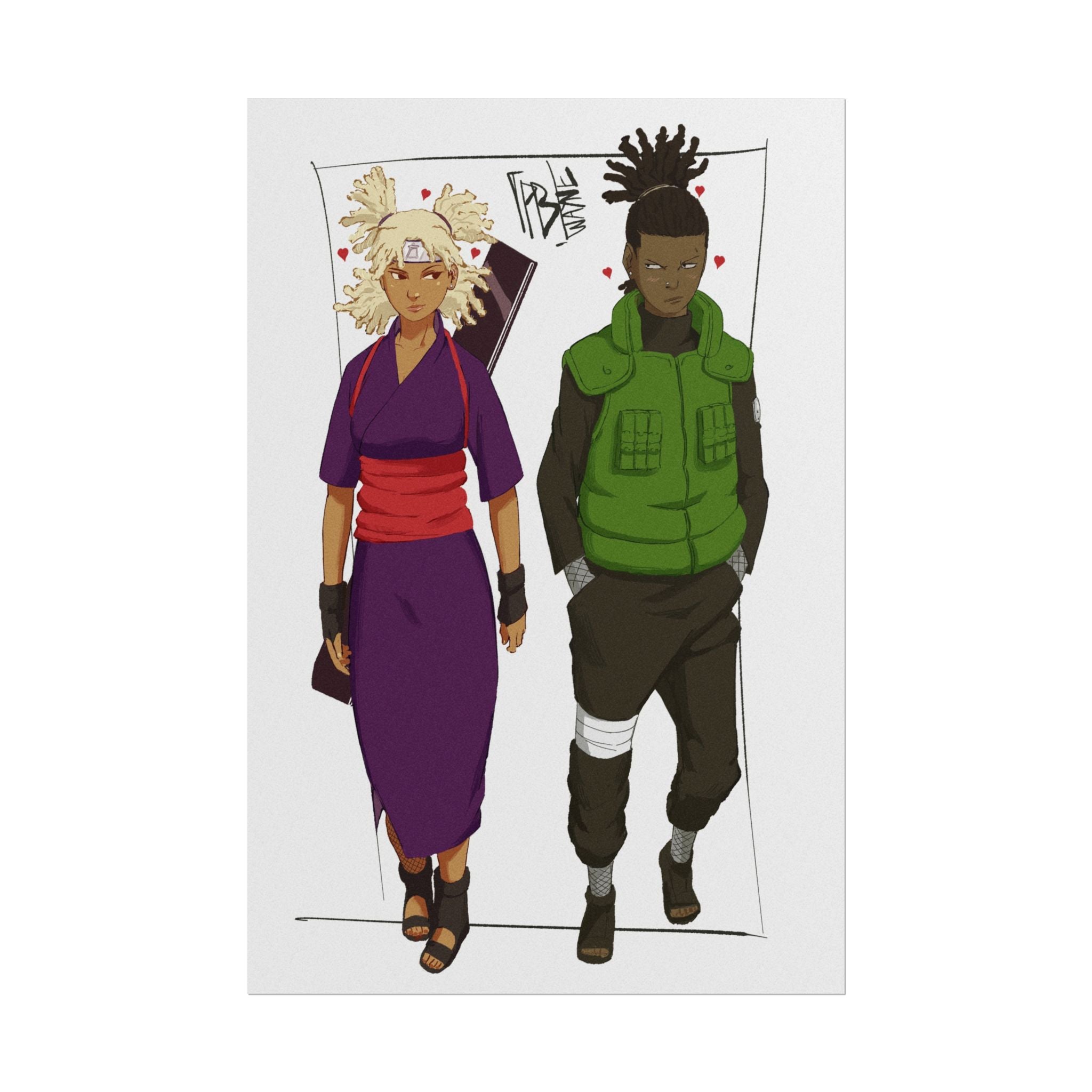 Cute Couple Poster - by Alonewayne