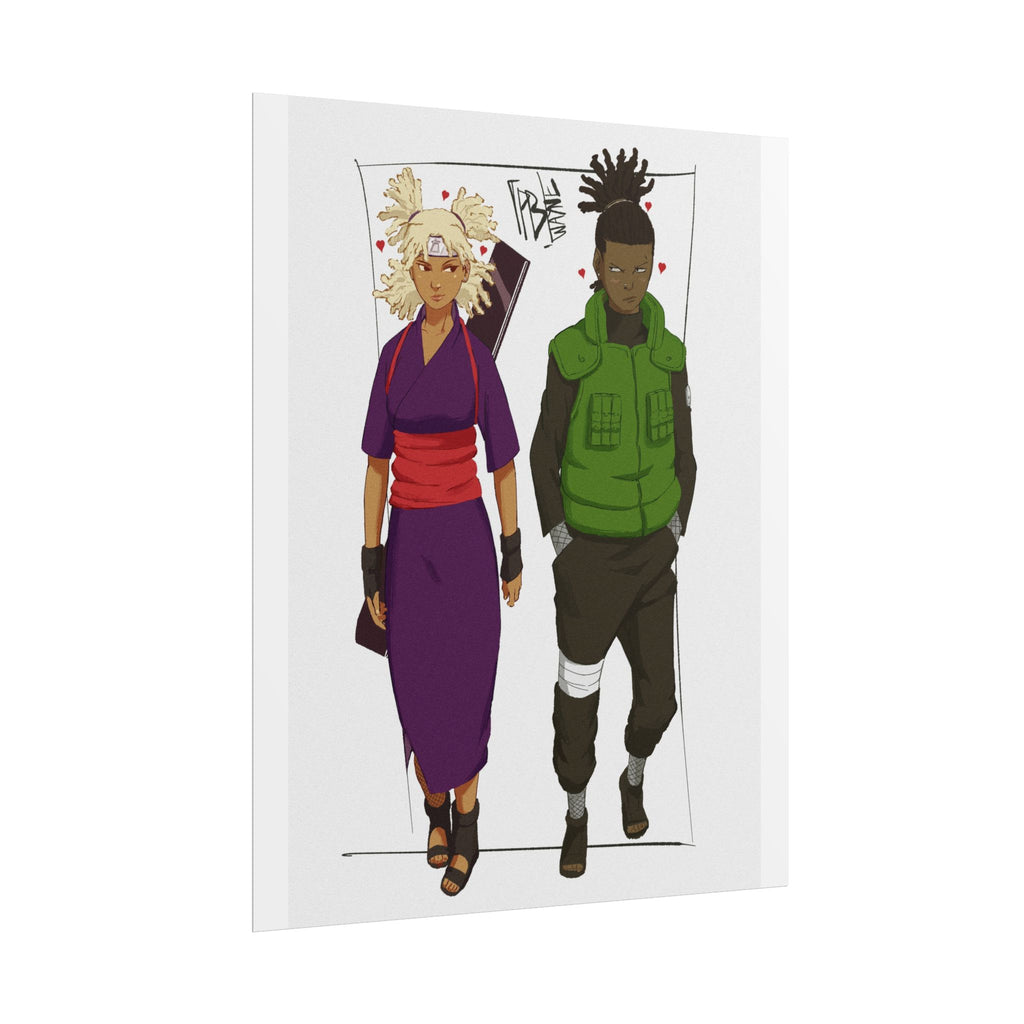 Cute Couple Poster - by Alonewayne