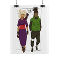 Cute Couple Poster - by Alonewayne