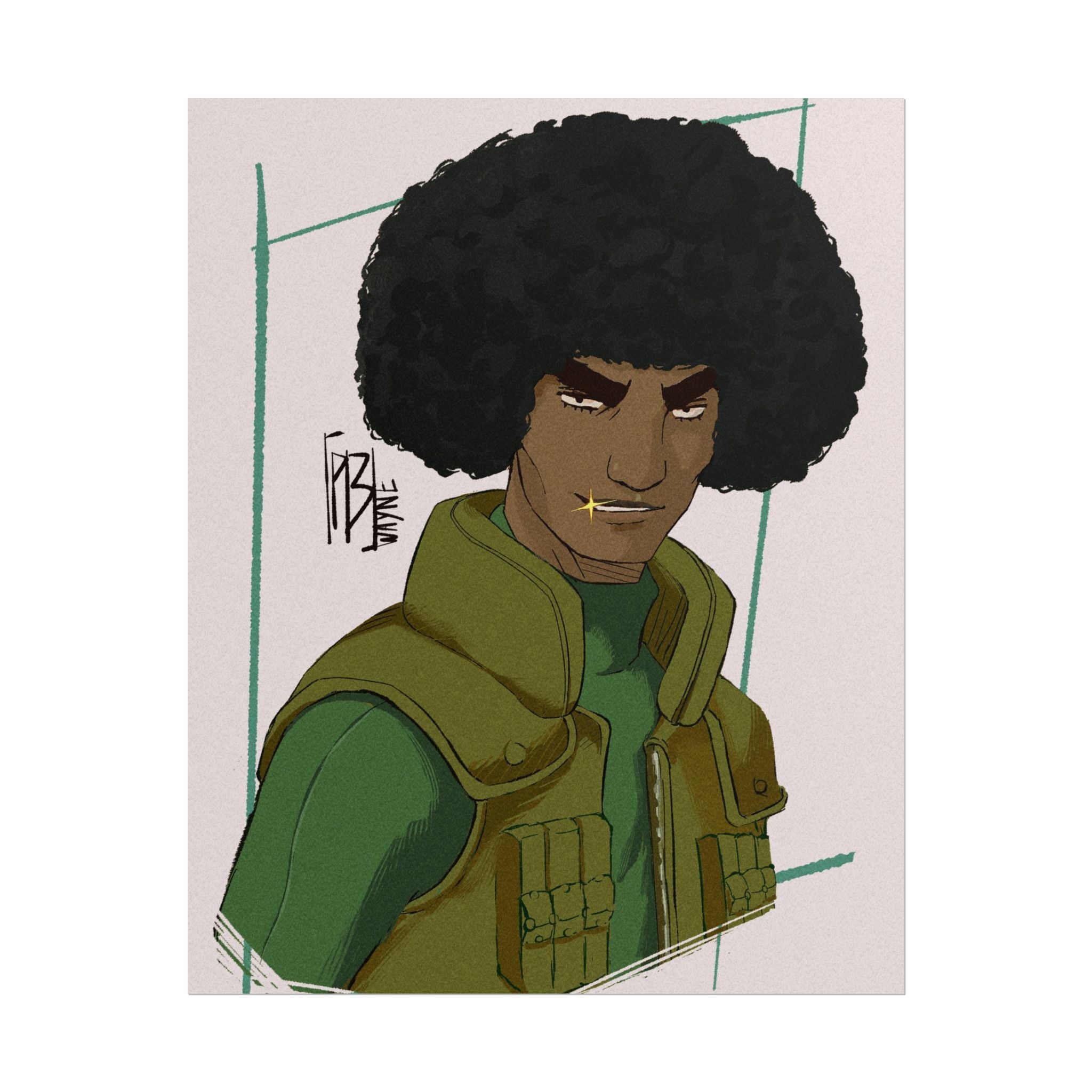 Cool Afro Ninja